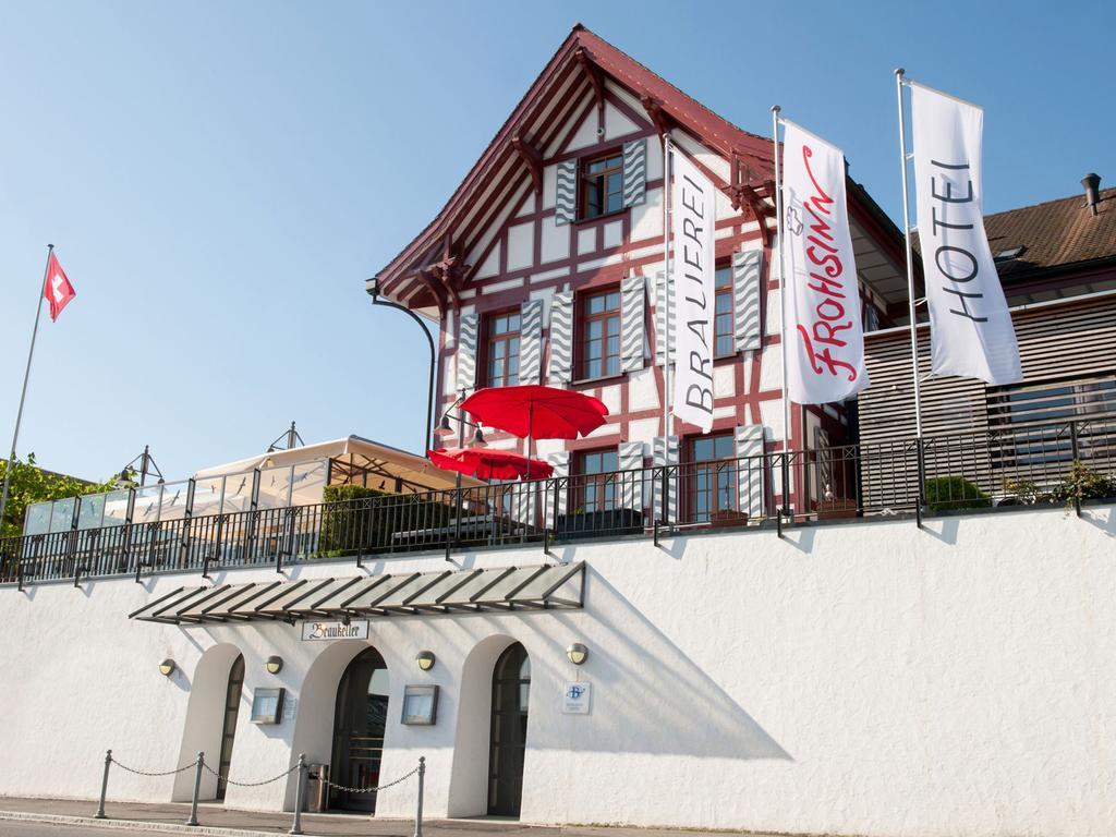 Hotel Brauerei Frohsinn Arbon Pokoj fotografie